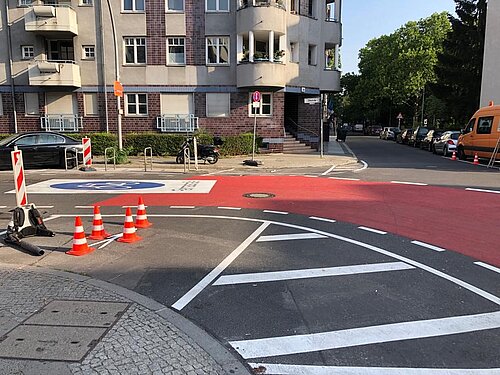 Radwege "Opernroute" Berlin